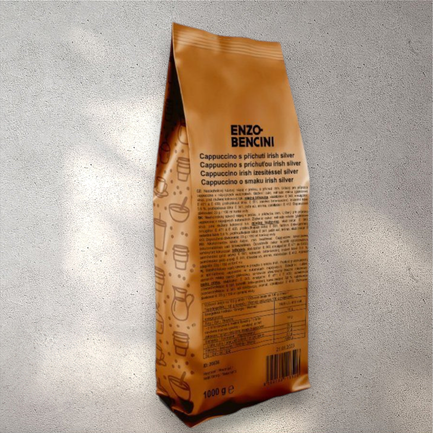 Enzo Bencini Cappuccino Irish Cream Silver 1000g