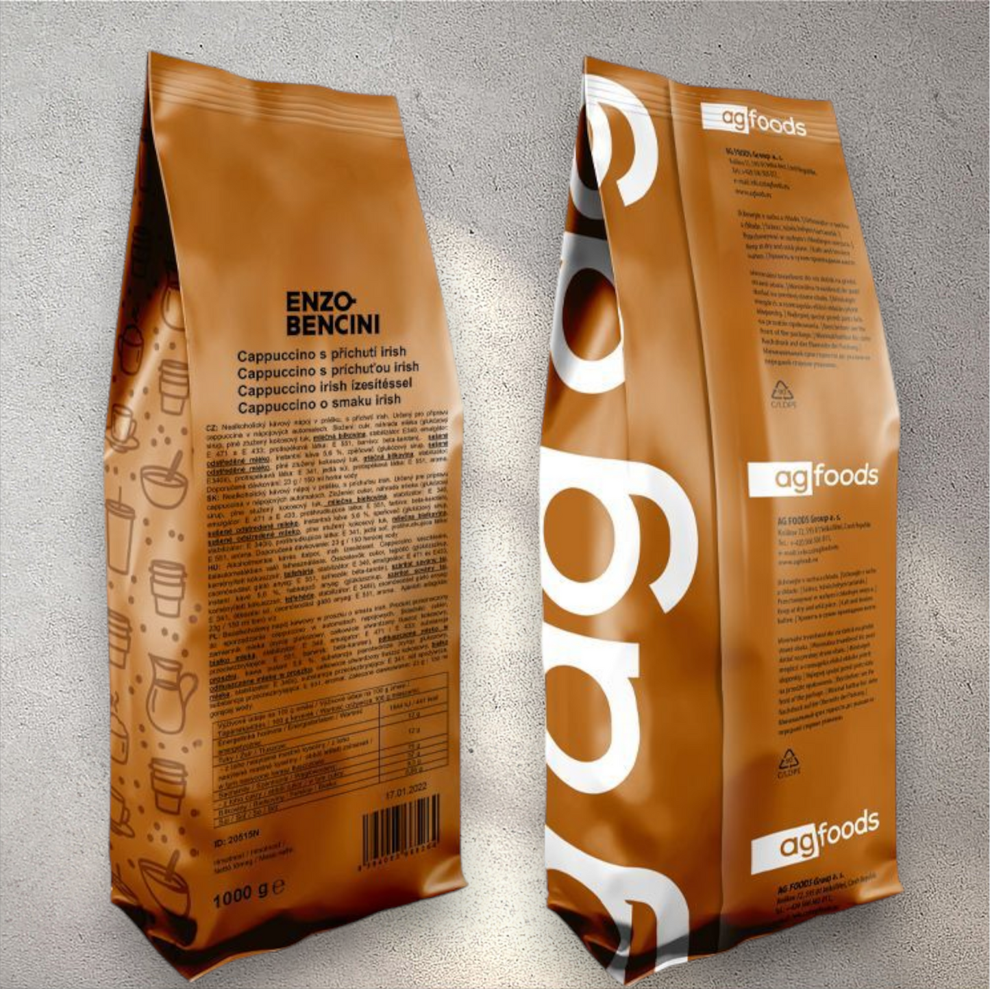 Enzo Bencini Cappuccino Irish Cream 1000g