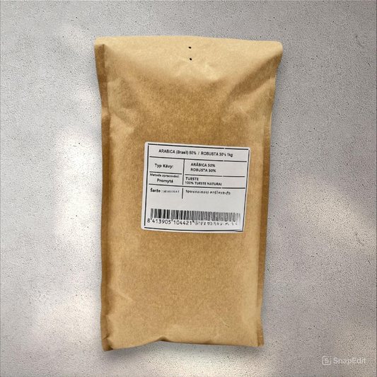 Káva zrnková El Criollo ARABICA (Brasil)/ROBUSTA (50/50)